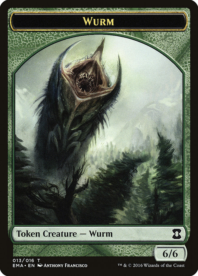 Wurm Token [Eternal Masters Tokens] | Chromatic Games