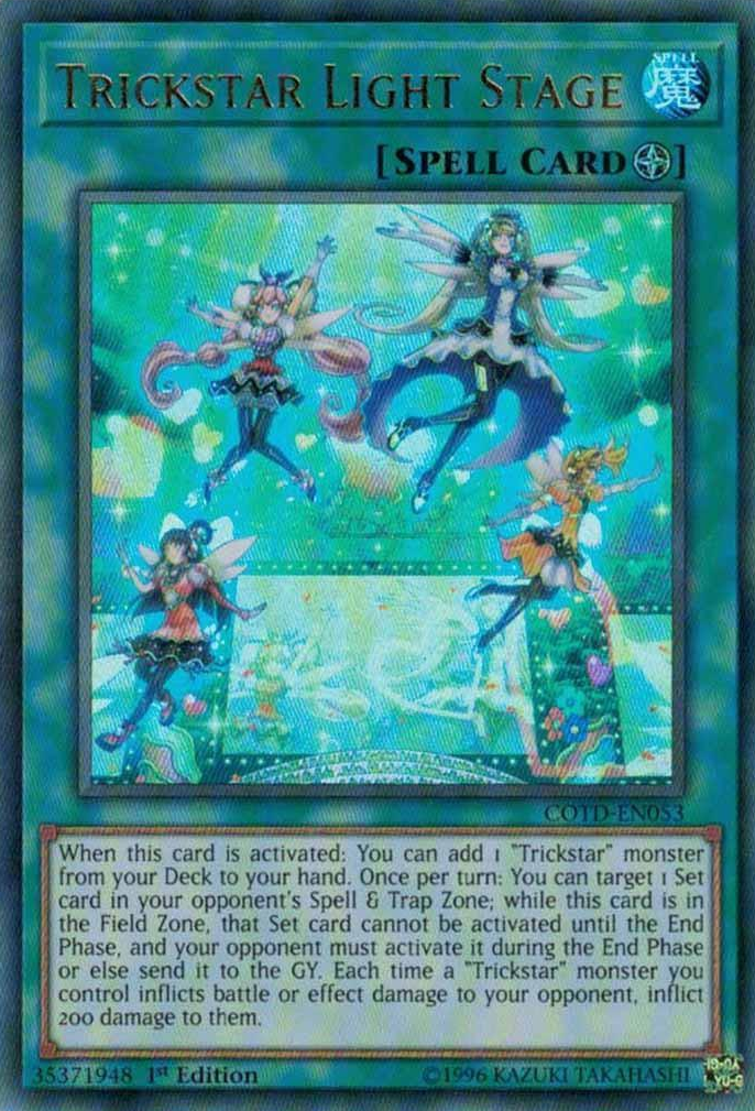 Trickstar Light Stage [COTD-EN053] Ultra Rare | Chromatic Games