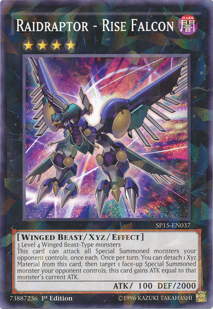 Raidraptor - Rise Falcon [SP15-EN037] Shatterfoil Rare | Chromatic Games