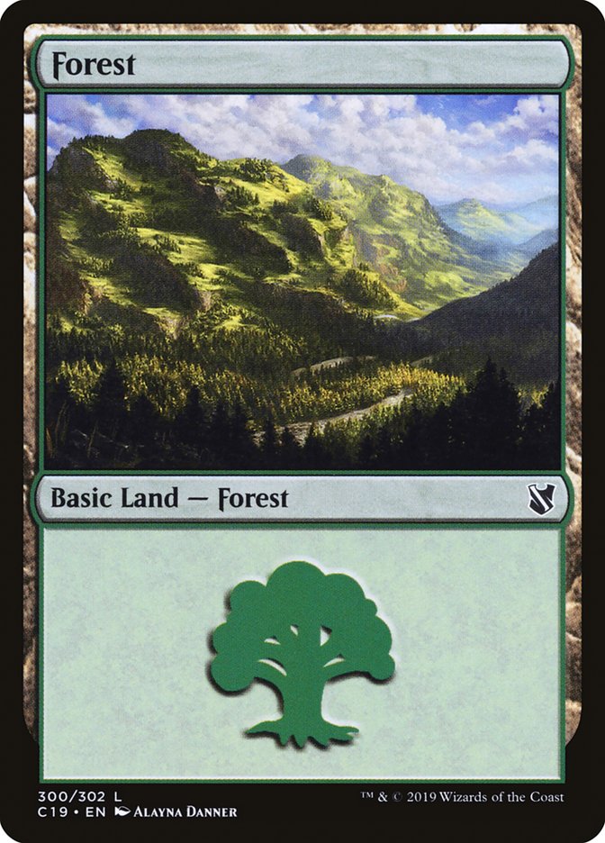 Forest (300) [Commander 2019] | Chromatic Games