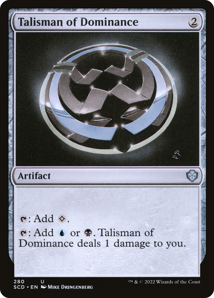 Talisman of Dominance [Starter Commander Decks] | Chromatic Games