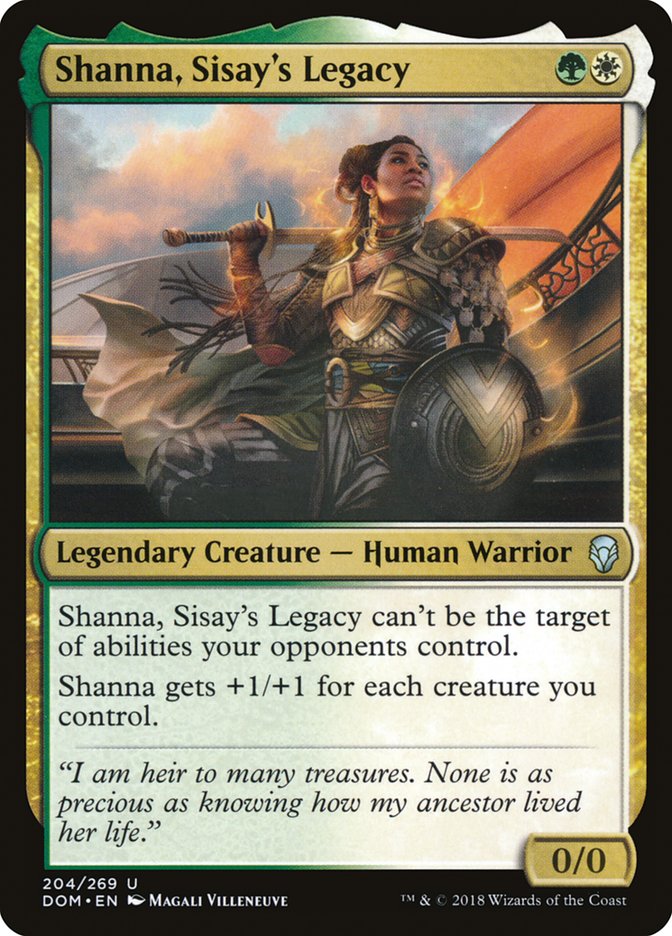 Shanna, Sisay's Legacy [Dominaria] | Chromatic Games