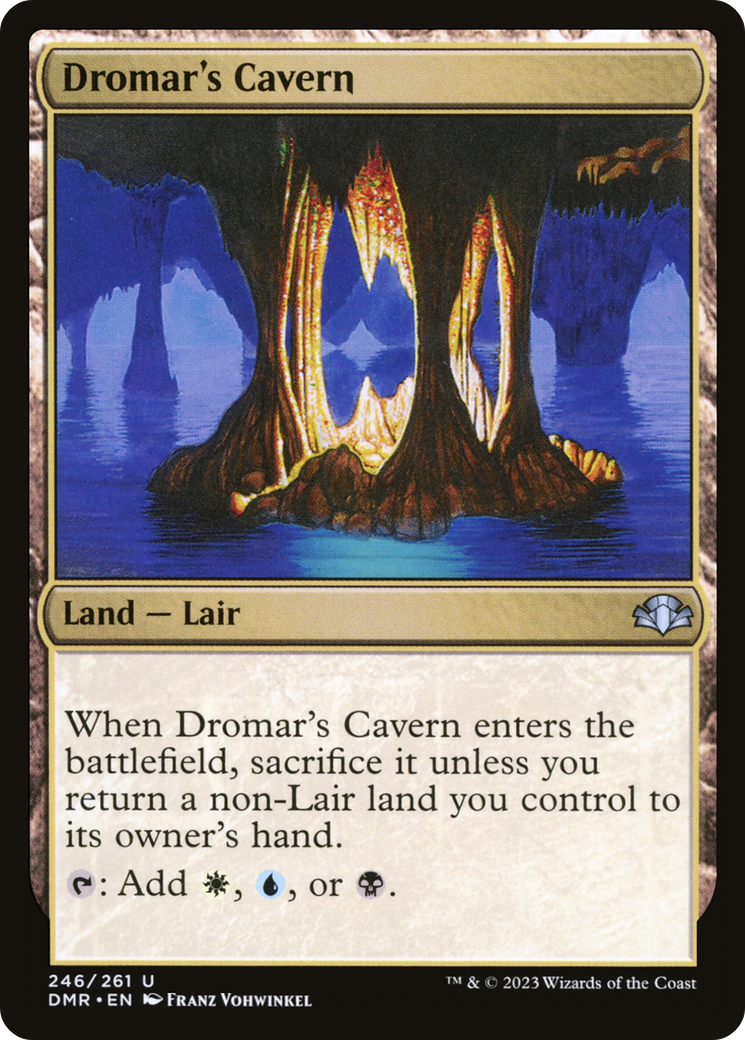 Dromar's Cavern [Dominaria Remastered] | Chromatic Games