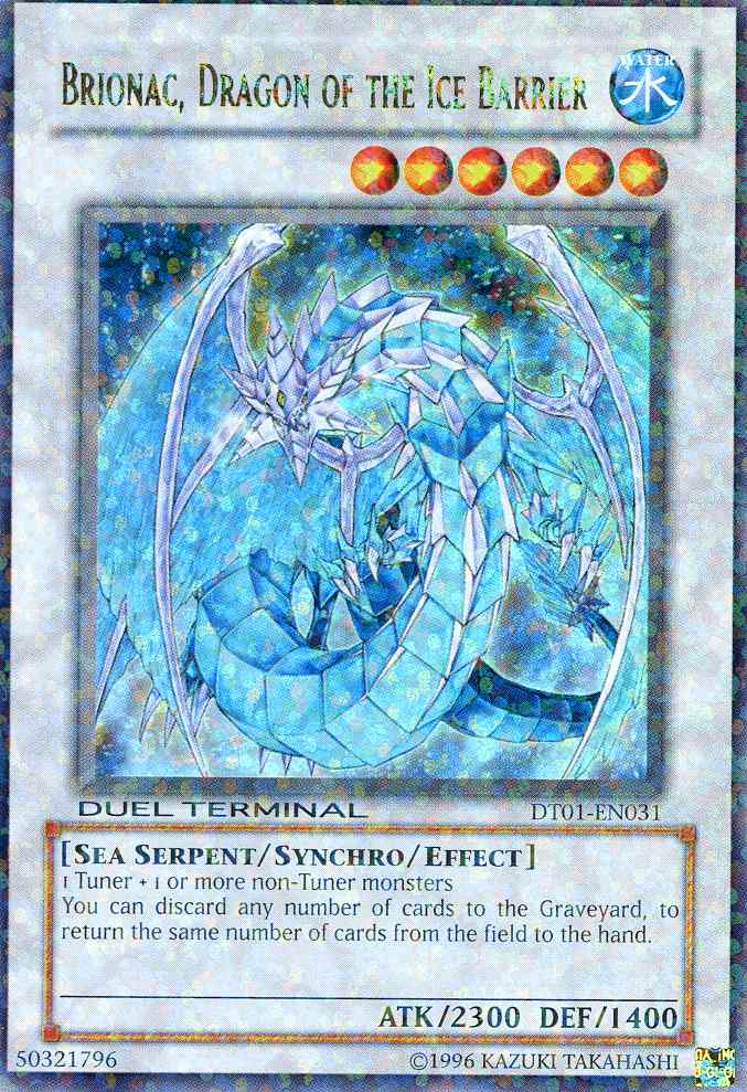 Brionac, Dragon of the Ice Barrier [DT01-EN031] Ultra Rare | Chromatic Games