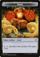 Faerie // Food (16) Double-Sided Token [Throne of Eldraine Tokens] | Chromatic Games