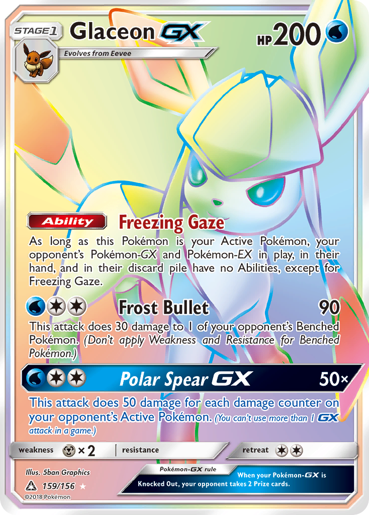 Glaceon GX [Ultra Prism] | Chromatic Games