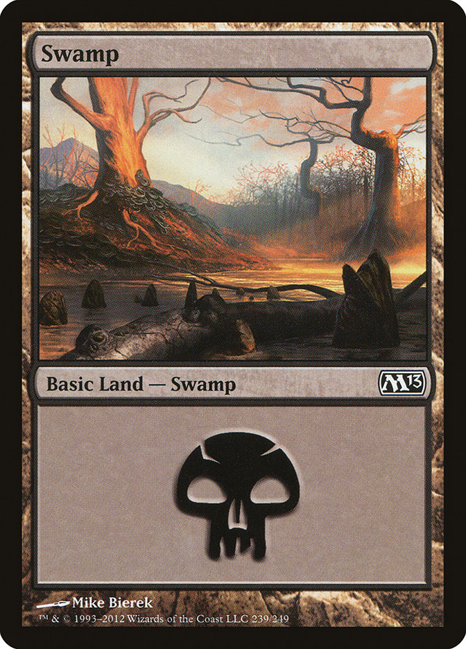 Swamp (239) [Magic 2013] | Chromatic Games