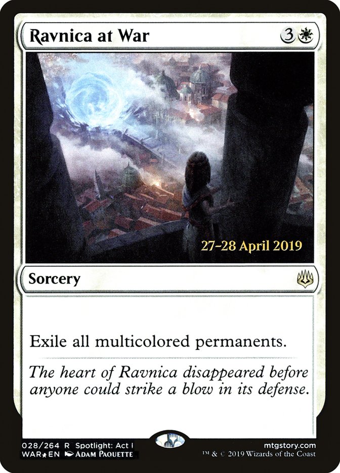 Ravnica at War [War of the Spark Prerelease Promos] | Chromatic Games