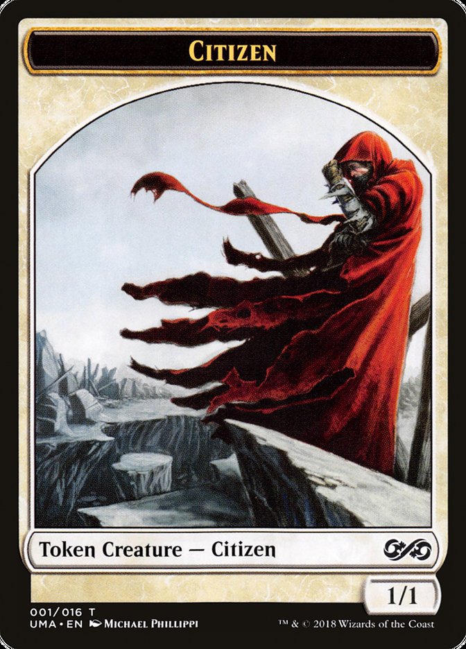 Citizen Token [Ultimate Masters Tokens] | Chromatic Games