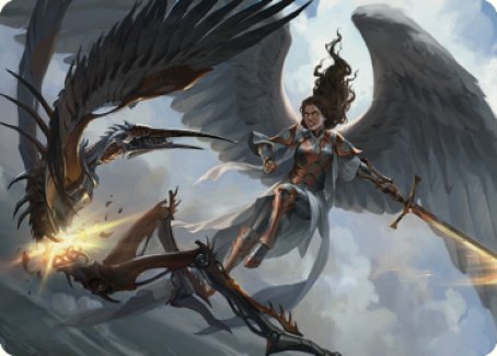 Destroy Evil Art Card [Dominaria United Art Series] | Chromatic Games