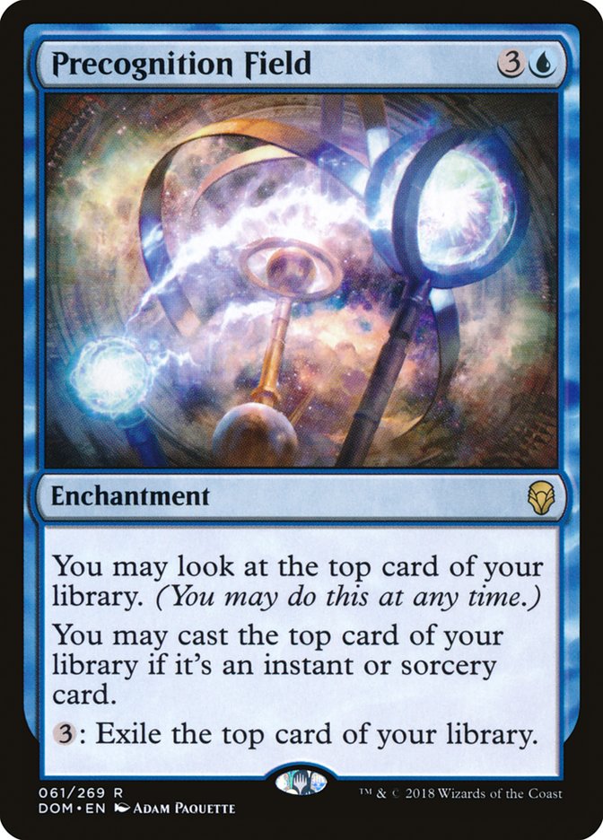 Precognition Field [Dominaria] | Chromatic Games