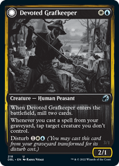 Devoted Grafkeeper // Departed Soulkeeper [Innistrad: Double Feature] | Chromatic Games