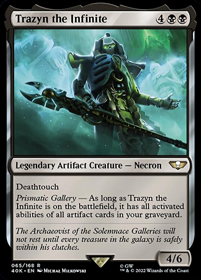 Trazyn the Infinite (Surge Foil) [Warhammer 40,000] | Chromatic Games