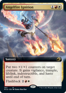 Angelfire Ignition (Extended Art) [Innistrad: Midnight Hunt] | Chromatic Games