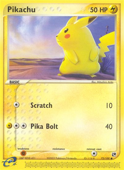 Pikachu [Sandstorm] | Chromatic Games