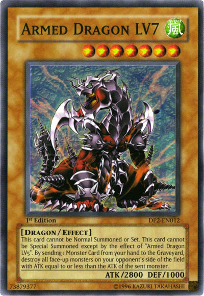 Armed Dragon LV7 [DP2-EN012] Super Rare | Chromatic Games