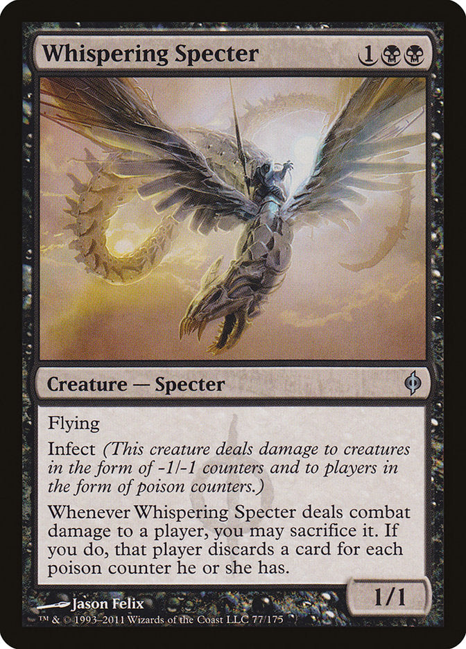 Whispering Specter [New Phyrexia] | Chromatic Games