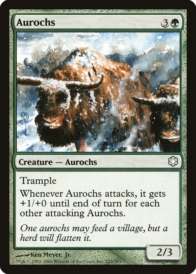 Aurochs [Coldsnap Theme Decks] | Chromatic Games