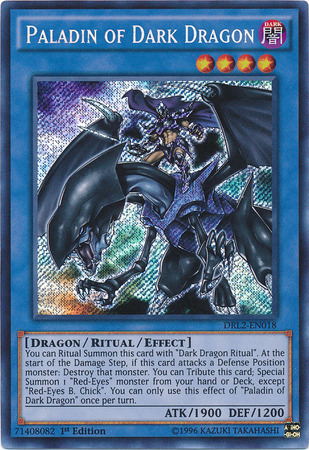 Paladin of Dark Dragon [DRL2-EN018] Secret Rare | Chromatic Games