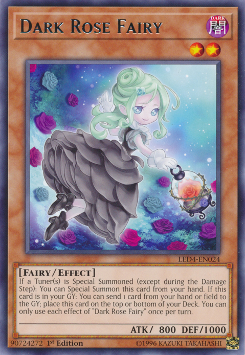 Dark Rose Fairy [LED4-EN024] Rare | Chromatic Games