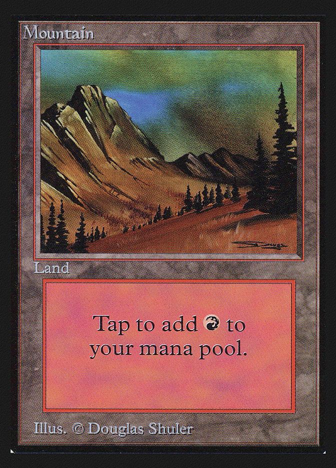 Mountain (No Snow) [International Collectors' Edition] | Chromatic Games