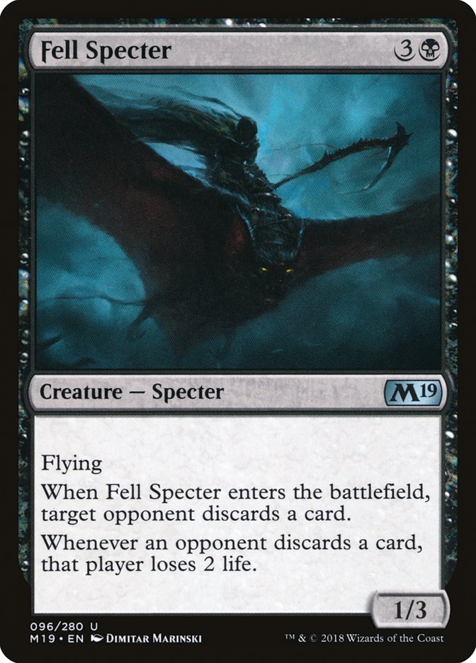 Fell Specter [Core Set 2019] | Chromatic Games