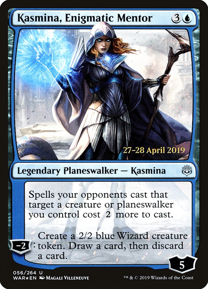 Kasmina, Enigmatic Mentor [War of the Spark Prerelease Promos] | Chromatic Games