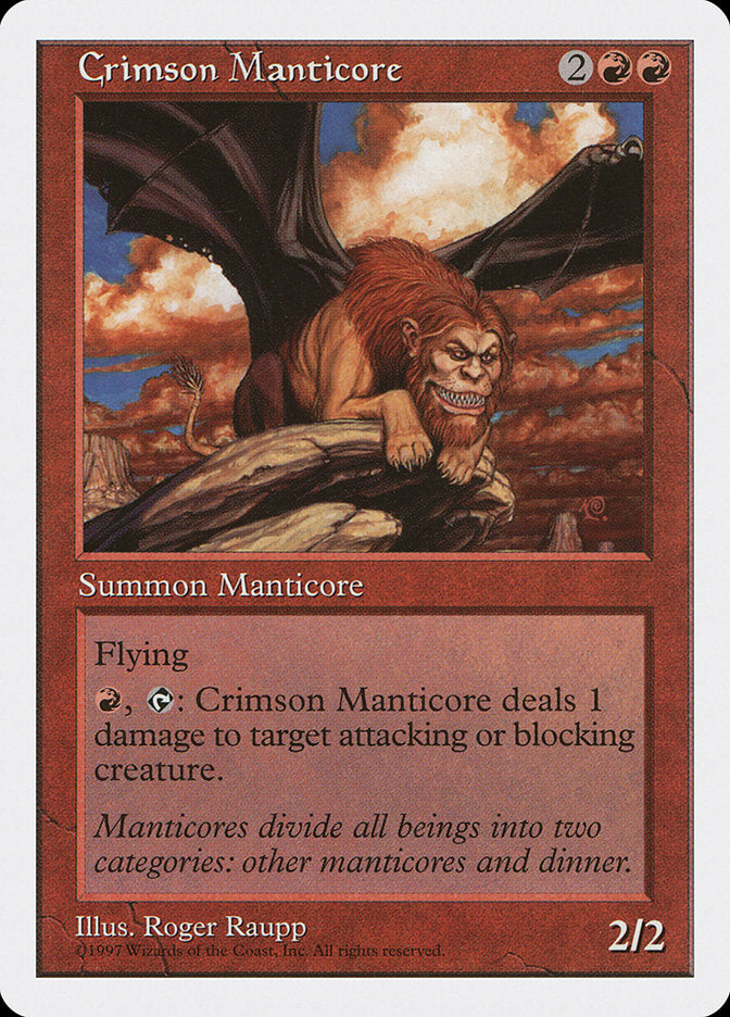 Crimson Manticore [Fifth Edition] | Chromatic Games