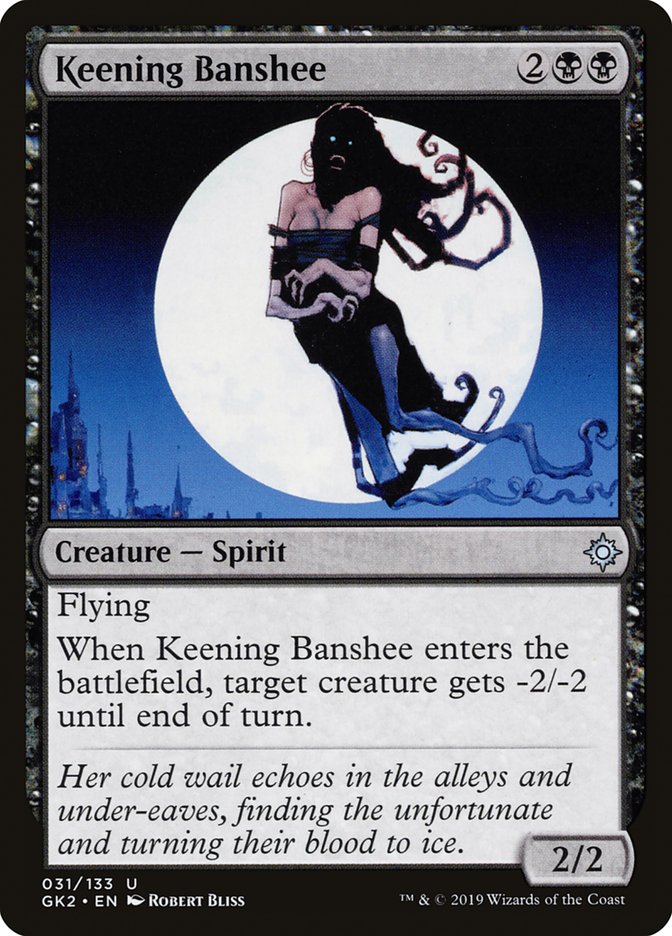 Keening Banshee [Ravnica Allegiance Guild Kit] | Chromatic Games