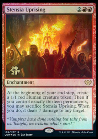 Stensia Uprising [Innistrad: Crimson Vow Prerelease Promos] | Chromatic Games