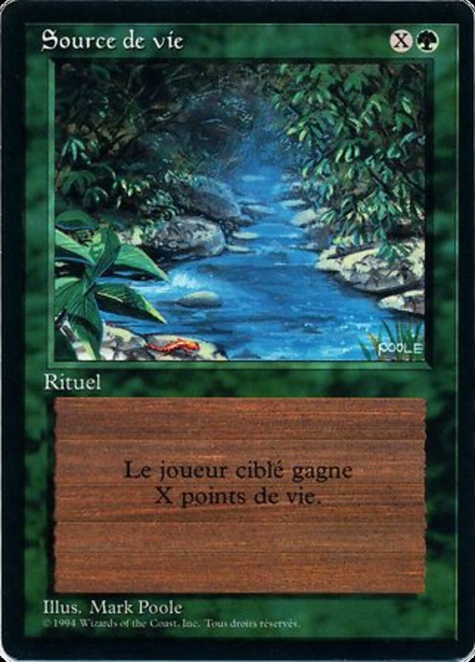 Stream of Life [Foreign Black Border] | Chromatic Games