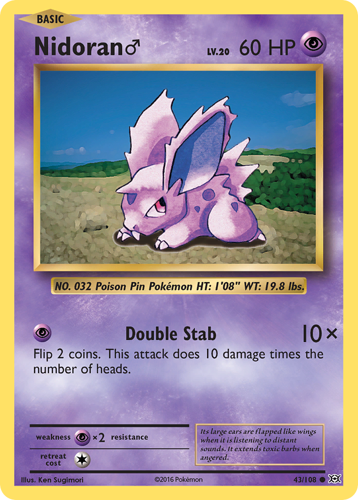 Nidoran (Male) [Evolutions] | Chromatic Games