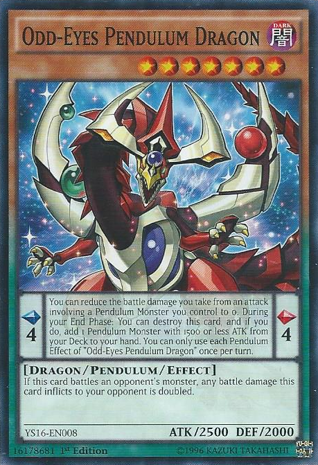 Odd-Eyes Pendulum Dragon [YS16-EN008] Common | Chromatic Games