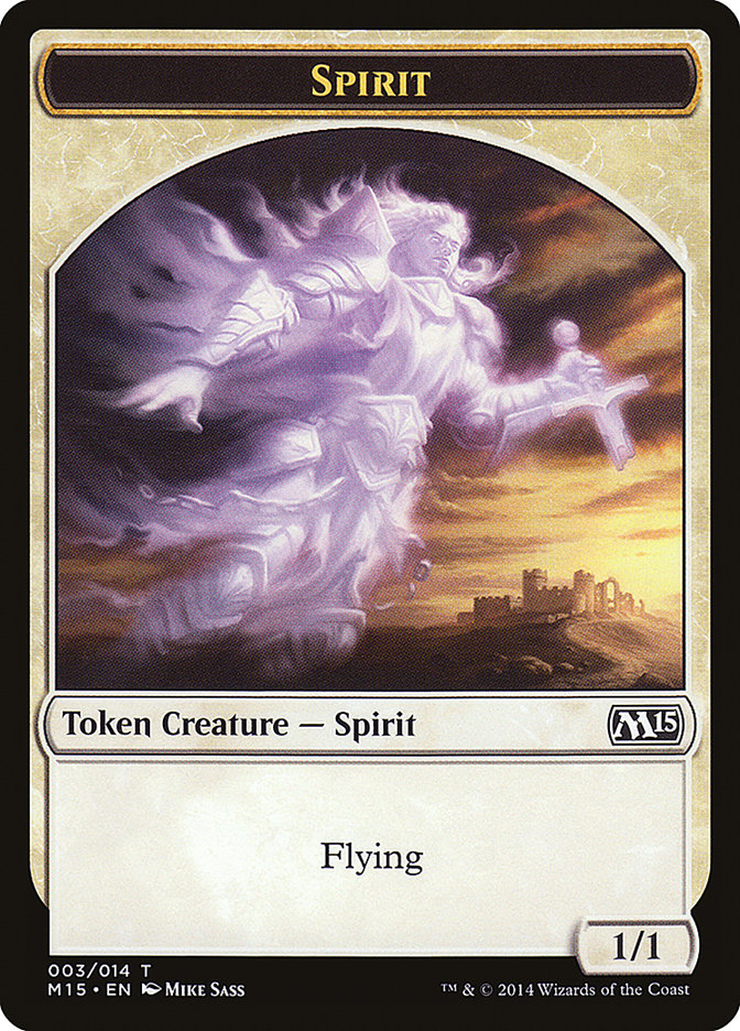 Spirit Token [Magic 2015 Tokens] | Chromatic Games