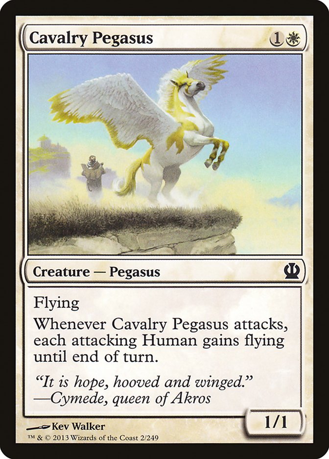 Cavalry Pegasus [Theros] | Chromatic Games