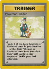 Pokemon Trader (77/102) [Base Set Unlimited] | Chromatic Games