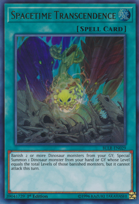 Spacetime Transcendence [BLLR-EN029] Ultra Rare | Chromatic Games