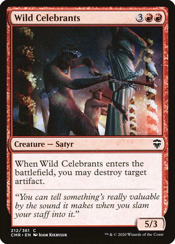 Wild Celebrants [Commander Legends] | Chromatic Games