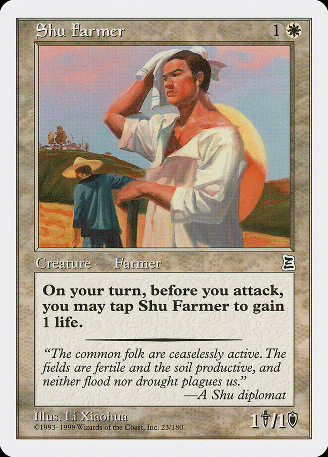 Shu Farmer [Portal Three Kingdoms] | Chromatic Games