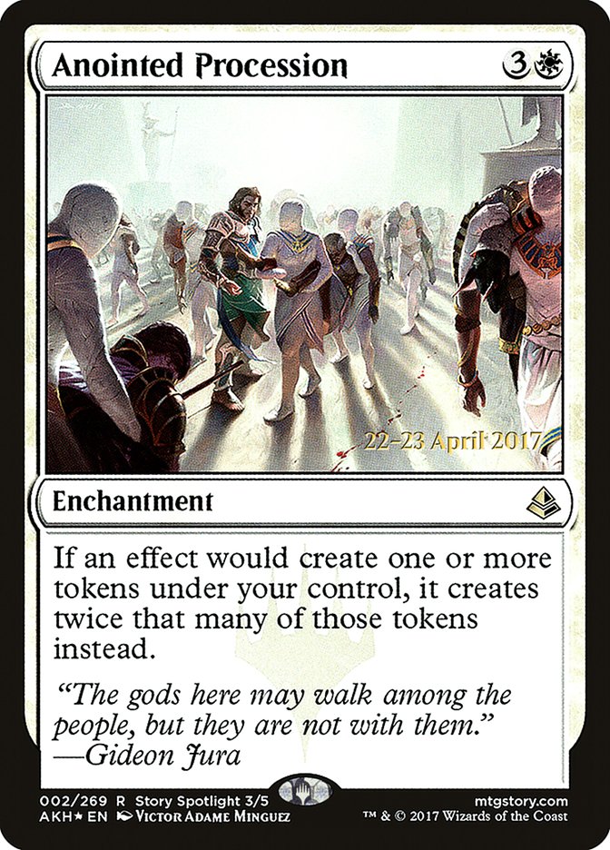 Anointed Procession [Amonkhet Prerelease Promos] | Chromatic Games