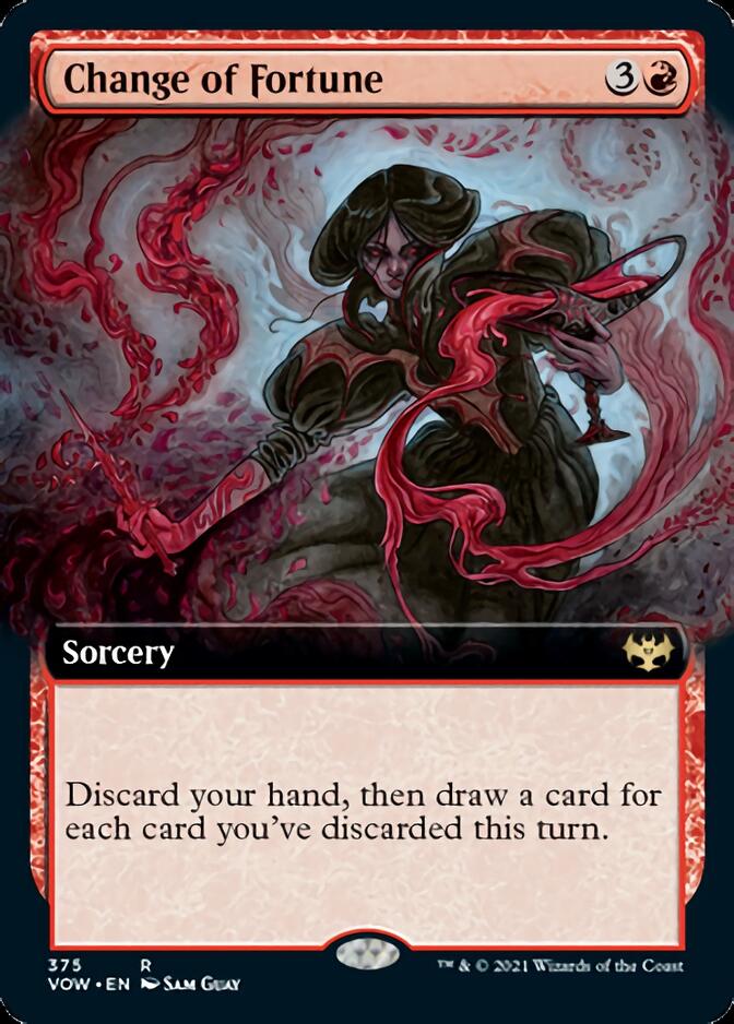 Change of Fortune (Extended Art) [Innistrad: Crimson Vow] | Chromatic Games