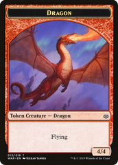 Dragon // Spirit Double-Sided Token [Challenger Decks 2020 Tokens] | Chromatic Games