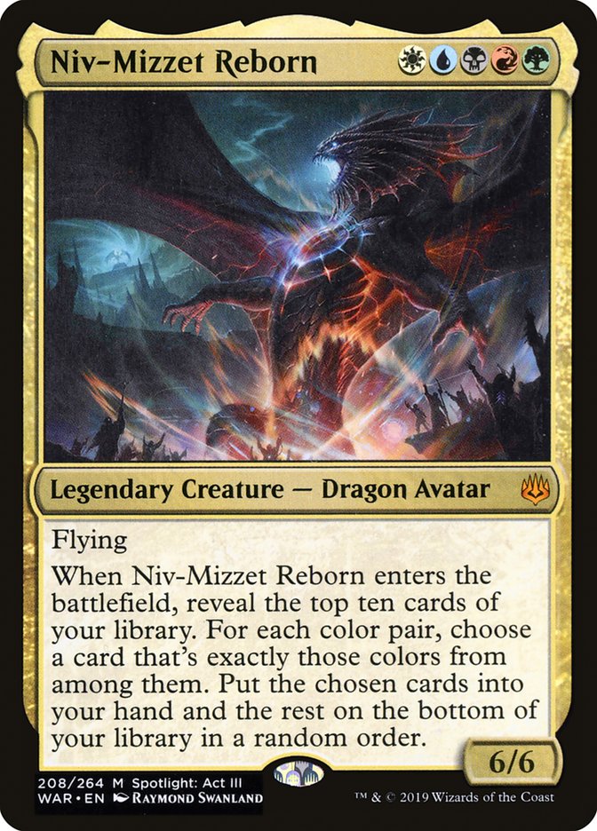 Niv-Mizzet Reborn [War of the Spark] | Chromatic Games