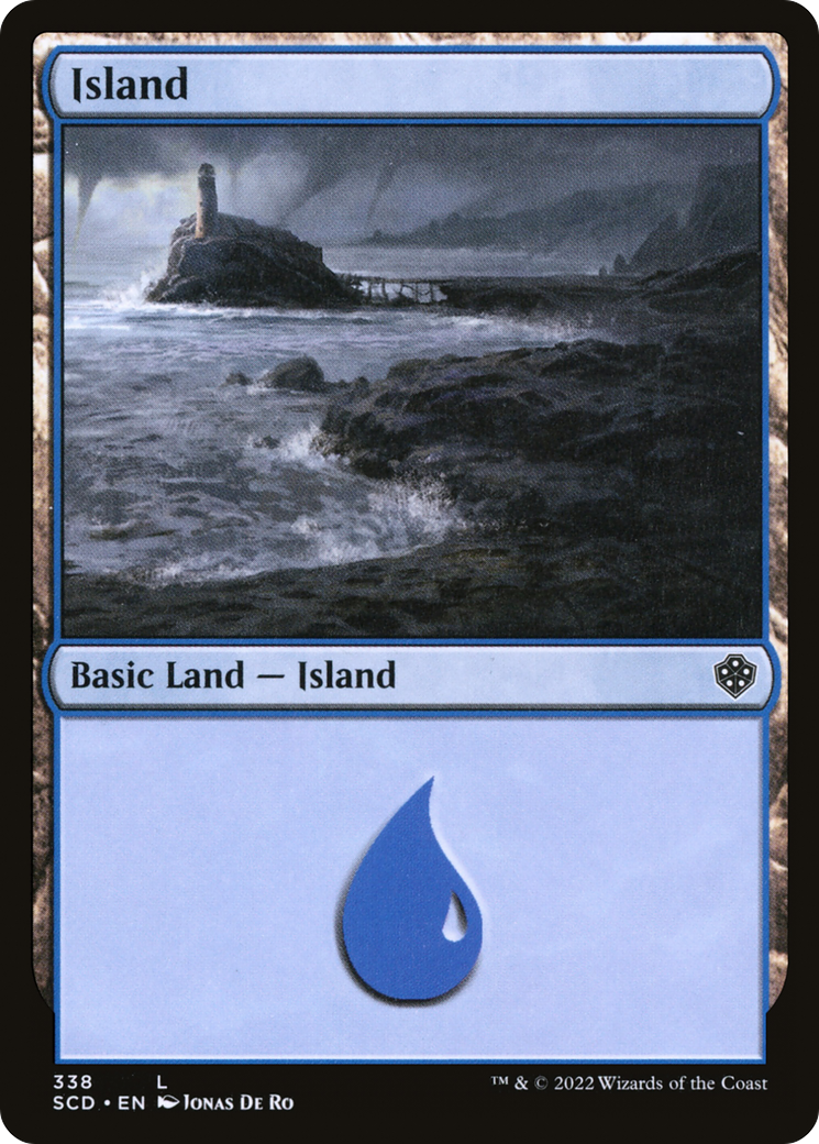 Island (338) [Starter Commander Decks] | Chromatic Games