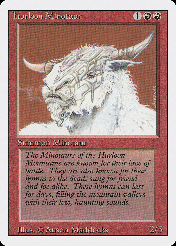 Hurloon Minotaur [Revised Edition] | Chromatic Games