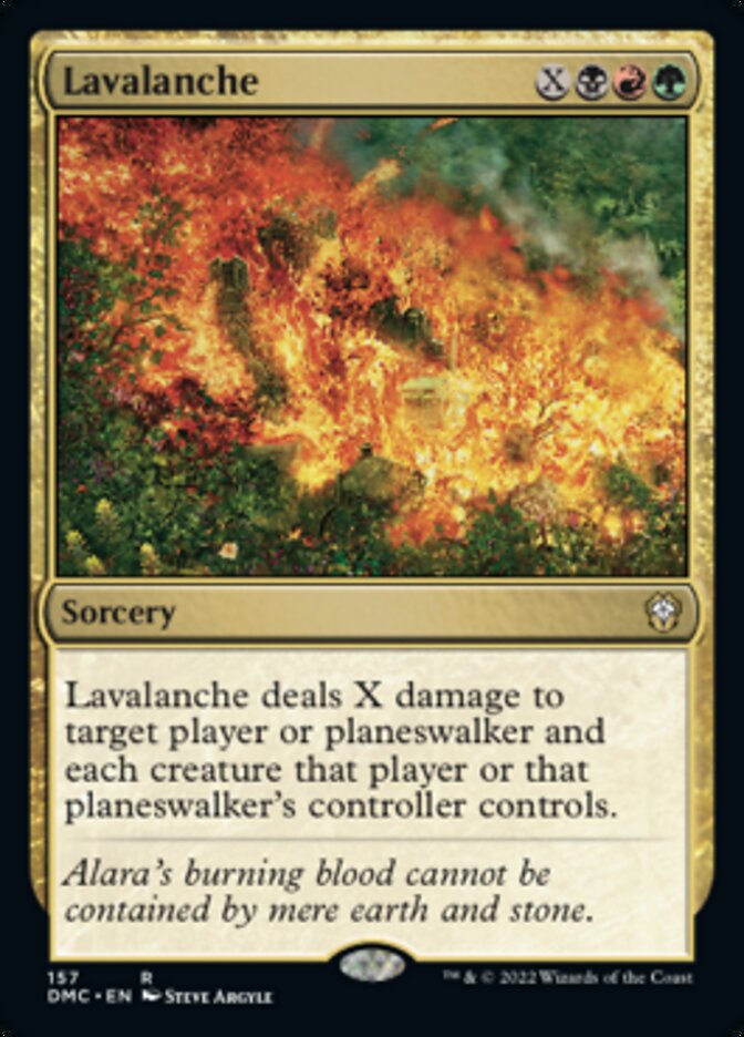 Lavalanche [Dominaria United Commander] | Chromatic Games