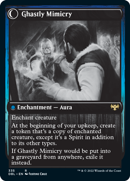 Mirrorhall Mimic // Ghastly Mimicry [Innistrad: Double Feature] | Chromatic Games