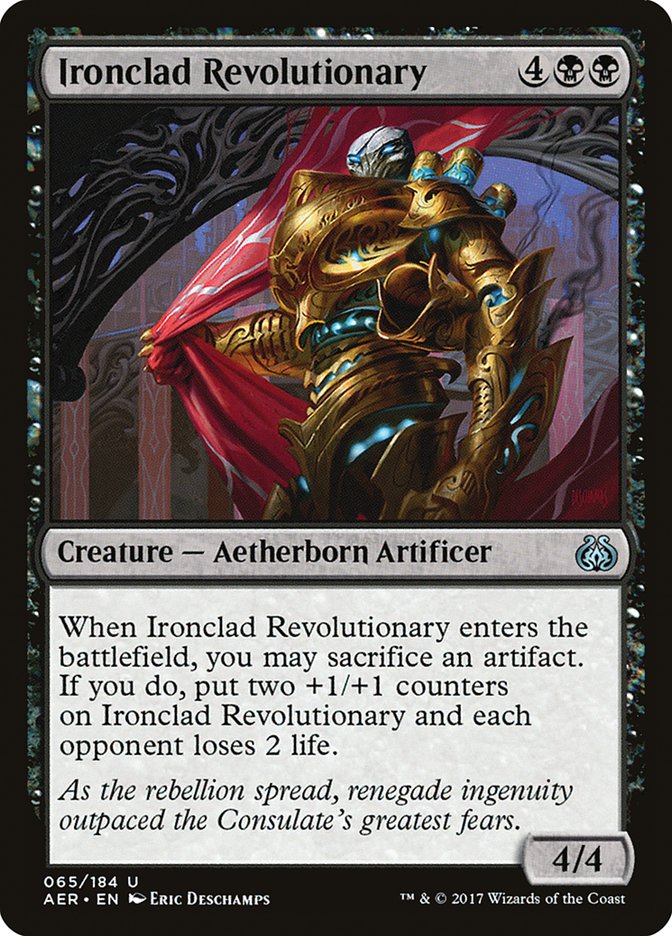 Ironclad Revolutionary [Aether Revolt] | Chromatic Games