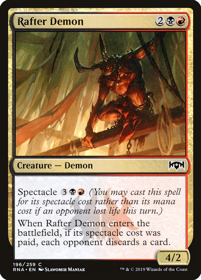 Rafter Demon [Ravnica Allegiance] | Chromatic Games