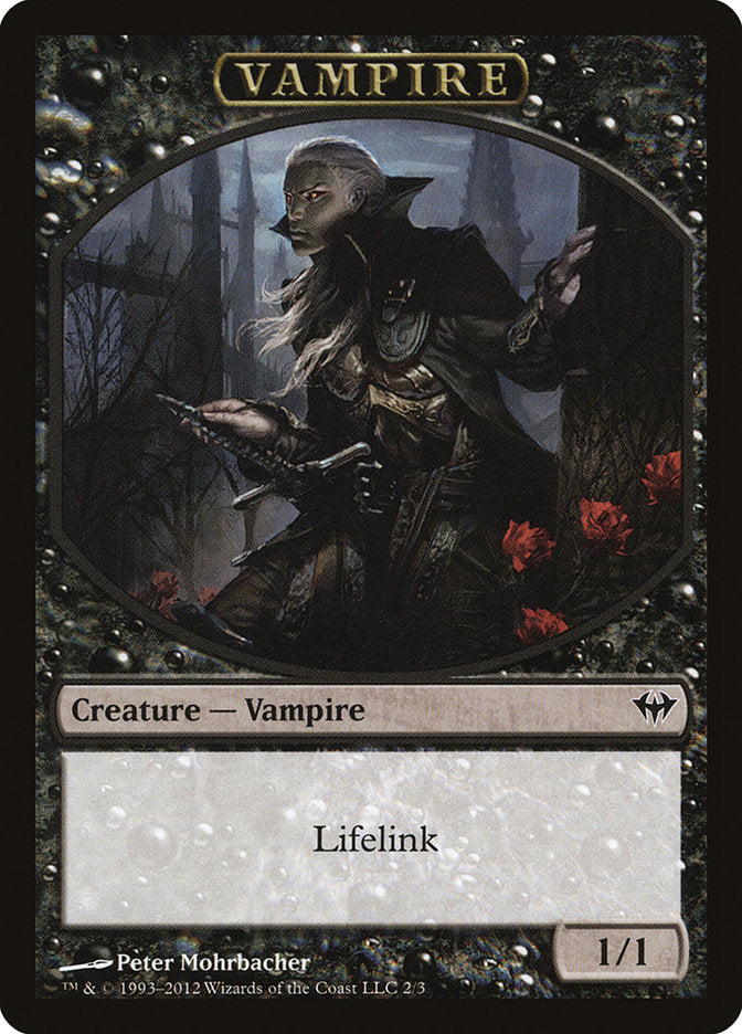 Vampire Token [Dark Ascension Tokens] | Chromatic Games